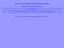 Tablet Screenshot of cosmos-c64.com